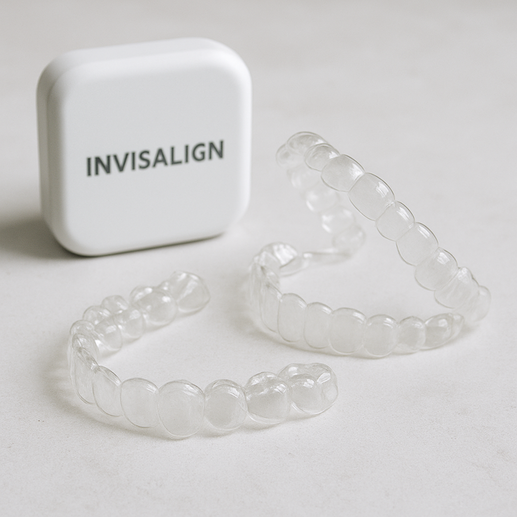 00843f55-af24-4ce7-8059-004d6428cd43 - The Dentist Lounge A set of Invisalign clear aligners